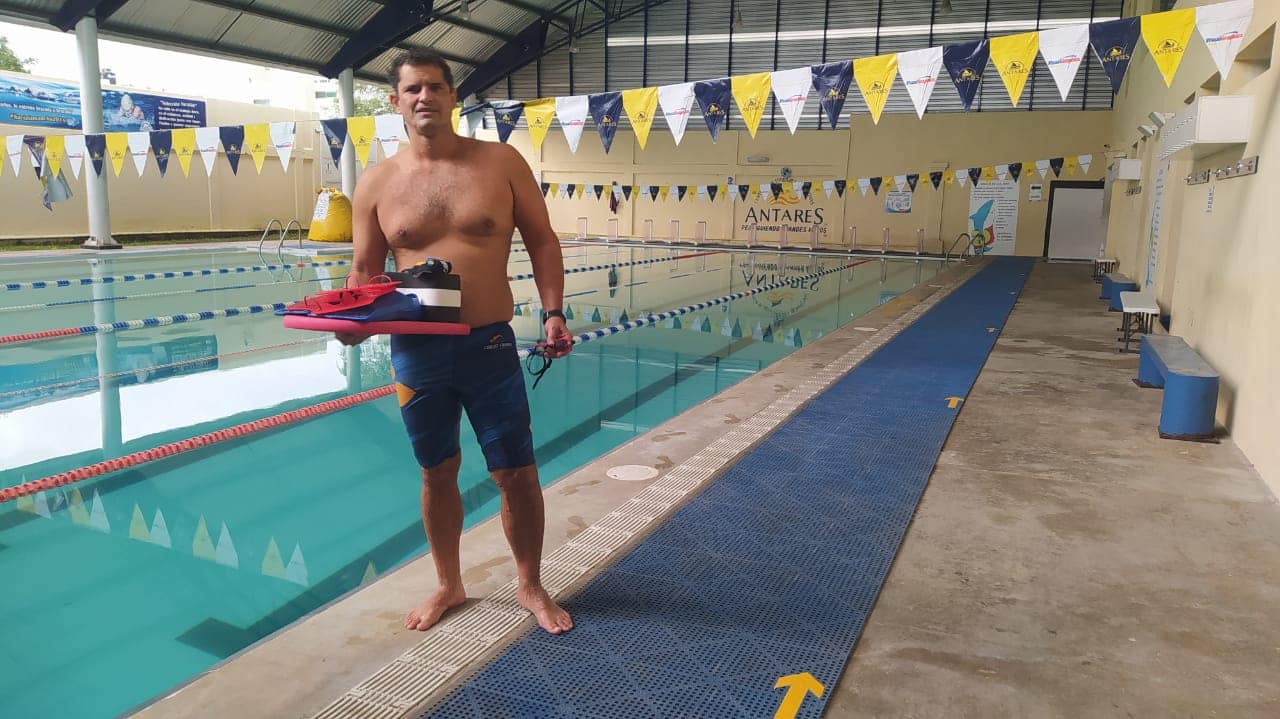 Carlos Franco se ha convertido en el primer nadador en el Sureste de México que obtiene esta distinción Carlos Franco se ha convertido en el primer nadador en el Sureste de México que obtiene esta distinción