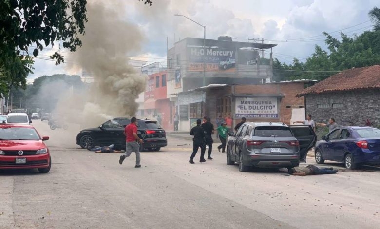 Esta tarde se desplegó un operativo de búsqueda de los responsables