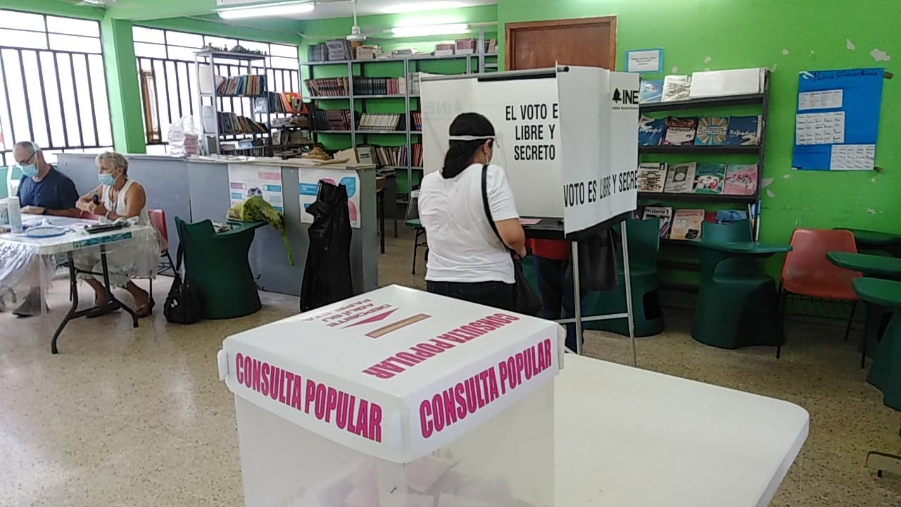 La jornada de la Consulta Popular 2021 inició a partir de las 8:00 horas La jornada de la Consulta Popular 2021 inició a partir de las 8:00 horas