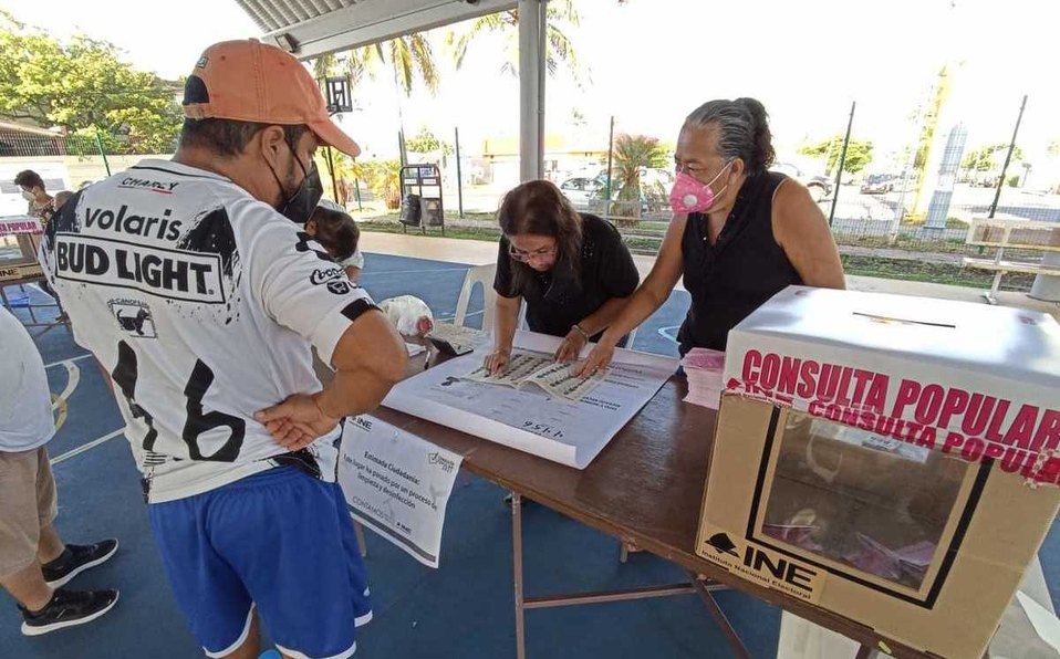Cierran las mesas receptoras de la consulta popular; a esperar los resultados del conteo rápido del INE Cierran las mesas receptoras de la consulta popular; a esperar los resultados del conteo rápido del INE