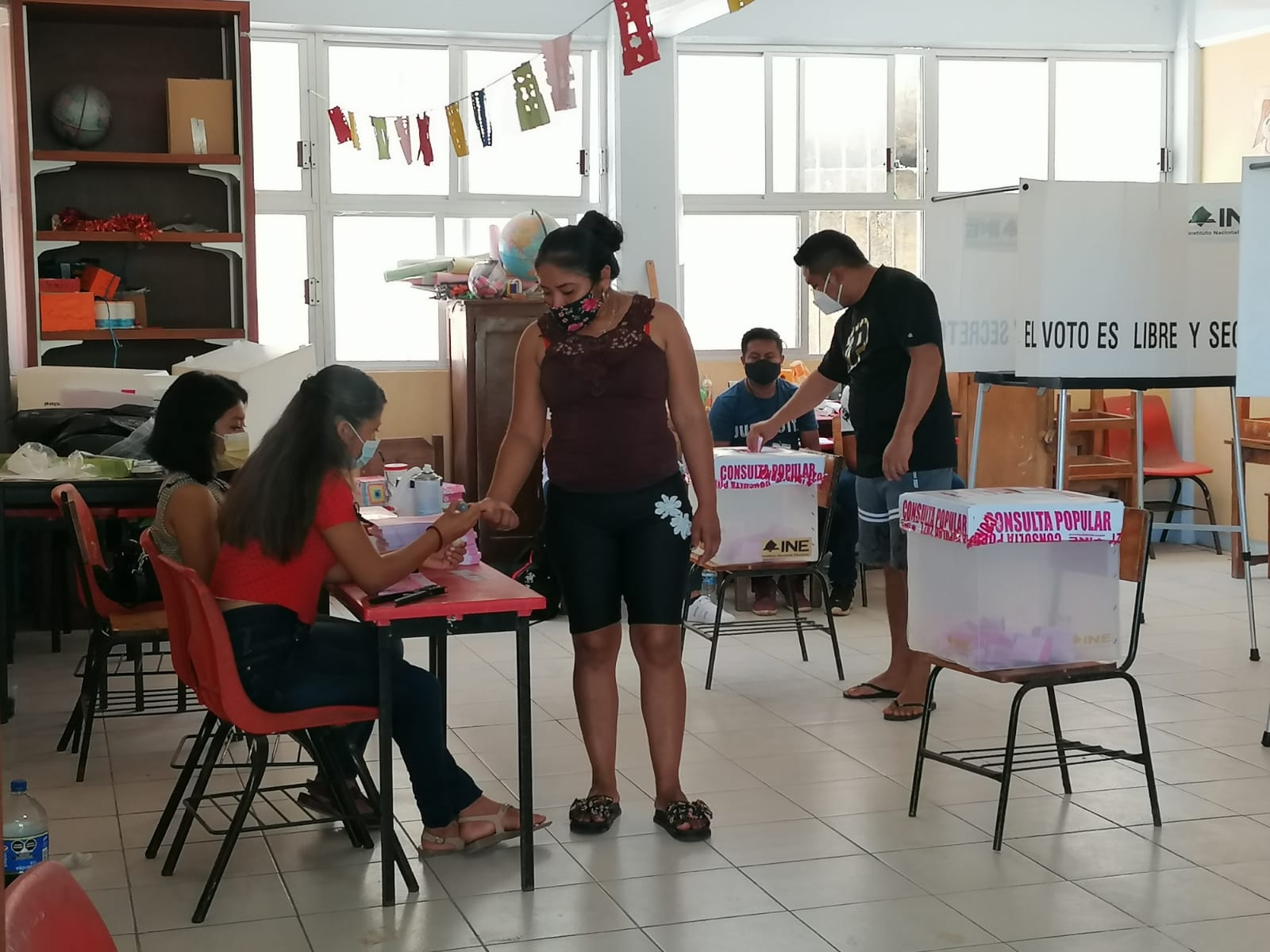 La participación de los mexicanos fue del 5.5 por ciento