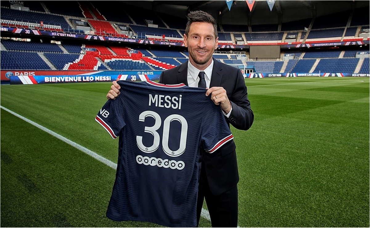 Lionel Messi nuevo jugador del París Saint-Germain