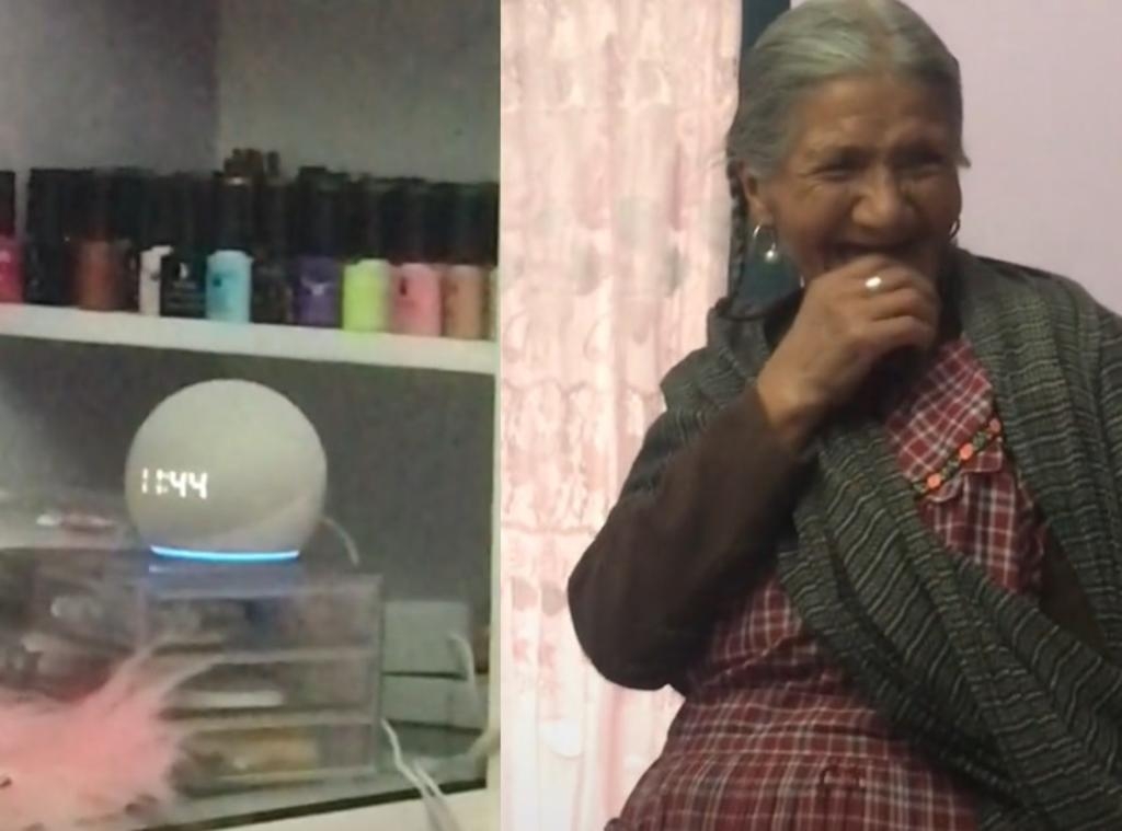 Abuelita pide a Alexa que rece un rosario a sus nietos; su divertida reacción se hace viral Abuelita pide a Alexa que rece un rosario a sus nietos; su divertida reacción se hace viral