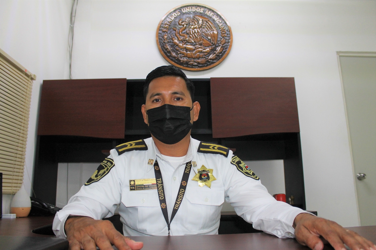 El nuevo encargado de despacho de Tránsito en Cancún labora desde 2009 en la corporación policiaca municipal