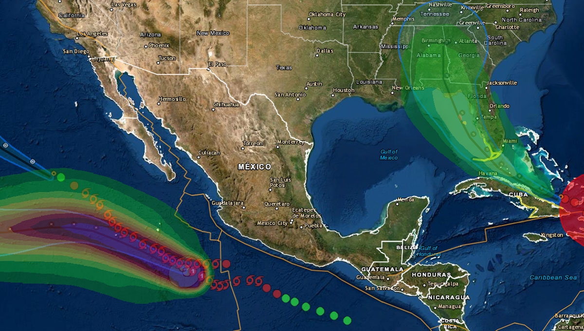 Las lluvias generadas por el huracán Linda provocarán deslaves, incremento en los niveles de ríos y arroyos
Las lluvias generadas por el huracán Linda provocarán deslaves, incremento en los niveles de ríos y arroyos