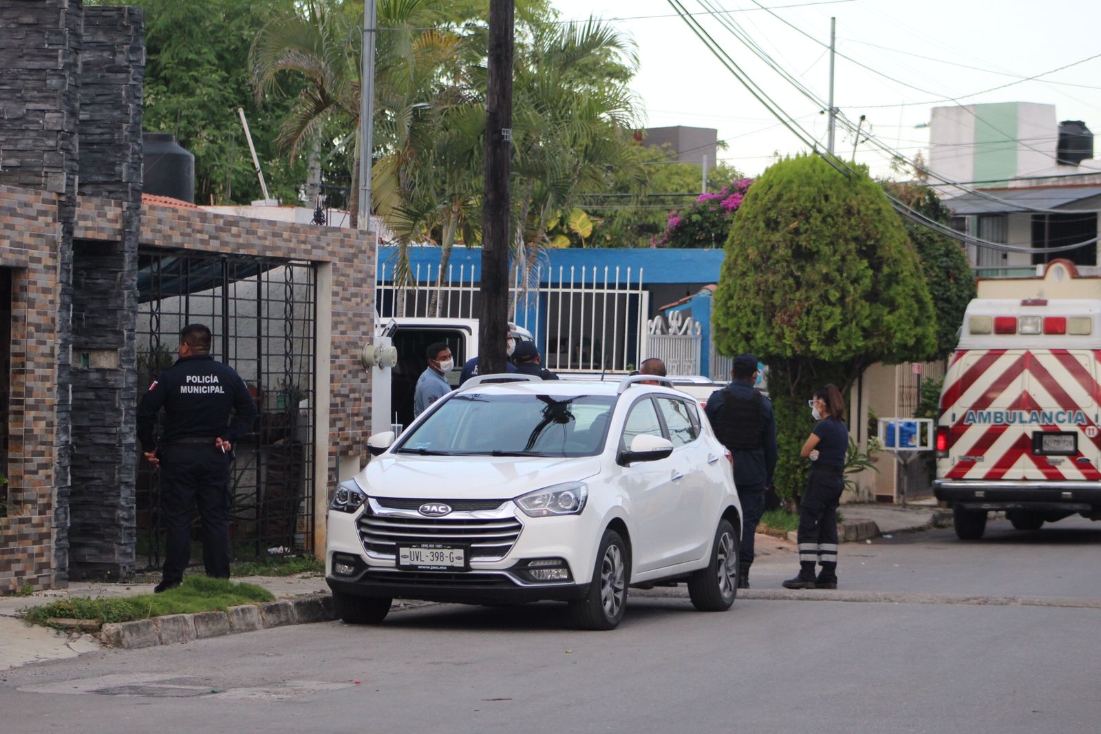En las inmediaciones se desplegó un operativo de búsqueda
