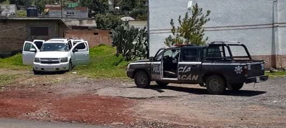 Al lugar llegaron elementos de la policía estatal y de la Guardia Nacional