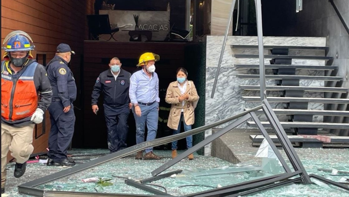 La mañana de este lunes se registró una explosión por acumulación de gas en la CDMX. Foto: Especial