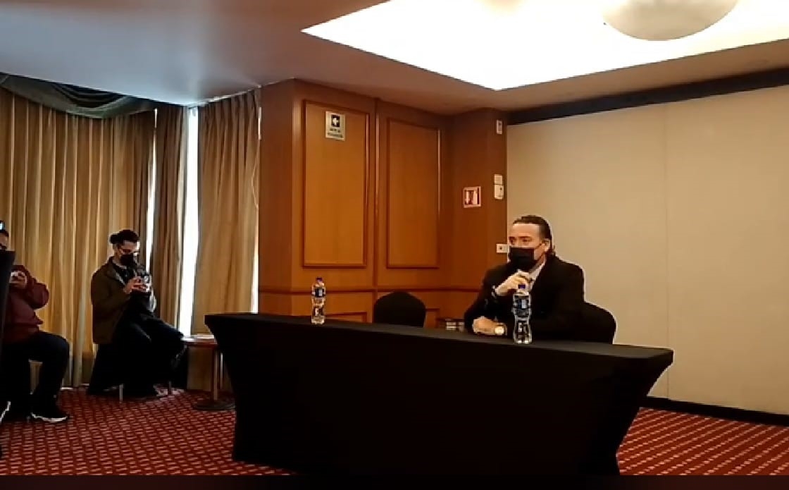 El abogado ofreció una conferencia de prensa en la Ciudad de México donde mencionó “los mecanismos de control”