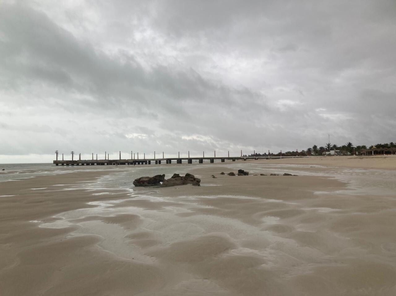 Así amaneció la costa esta mañana