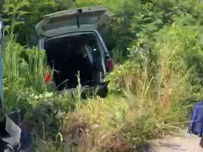 Camionetas de transporte público se impactan en carretera de Quintana Roo
