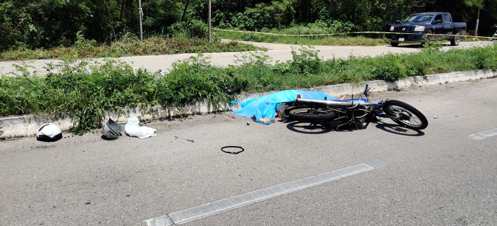 El hombre perdió la vida en el lugar del accidente El hombre perdió la vida en el lugar del accidente