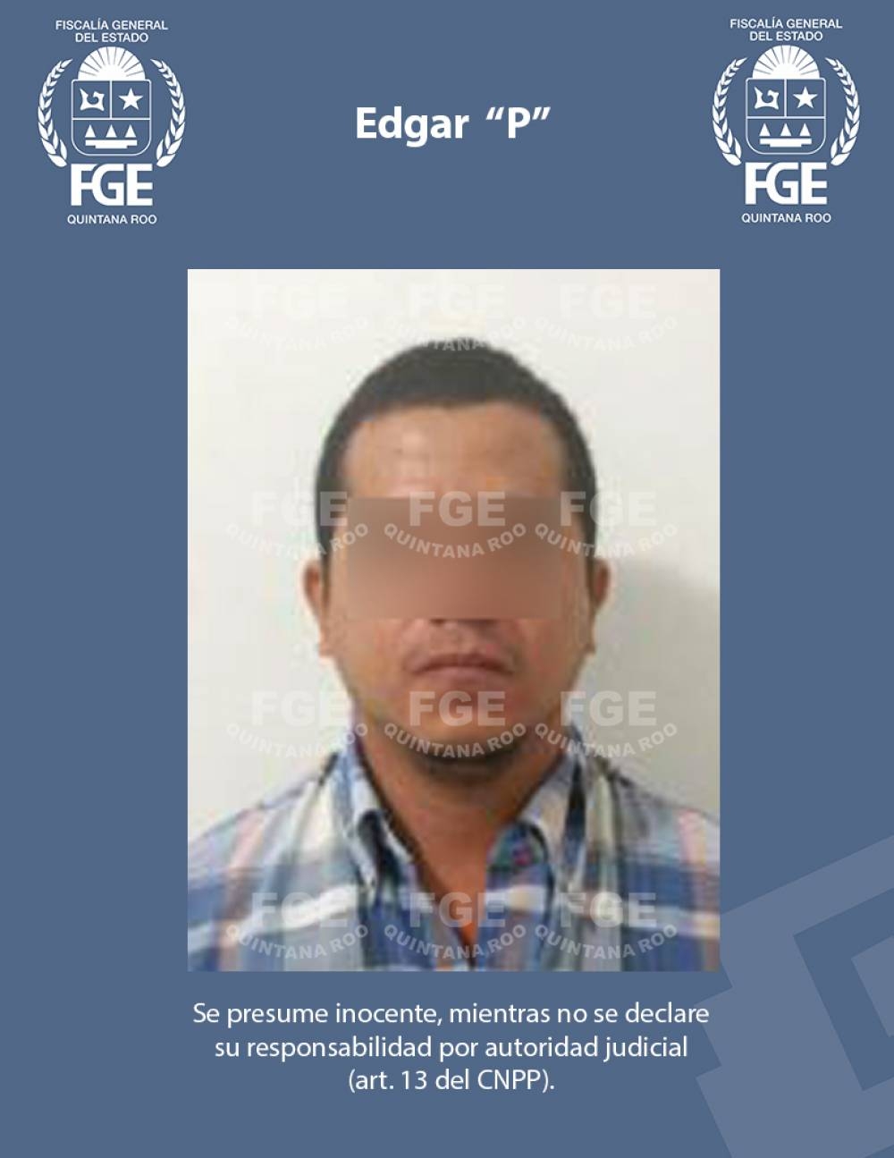 El juez estableció prisión preventiva oficiosa como medida cautelar al acusado del delito