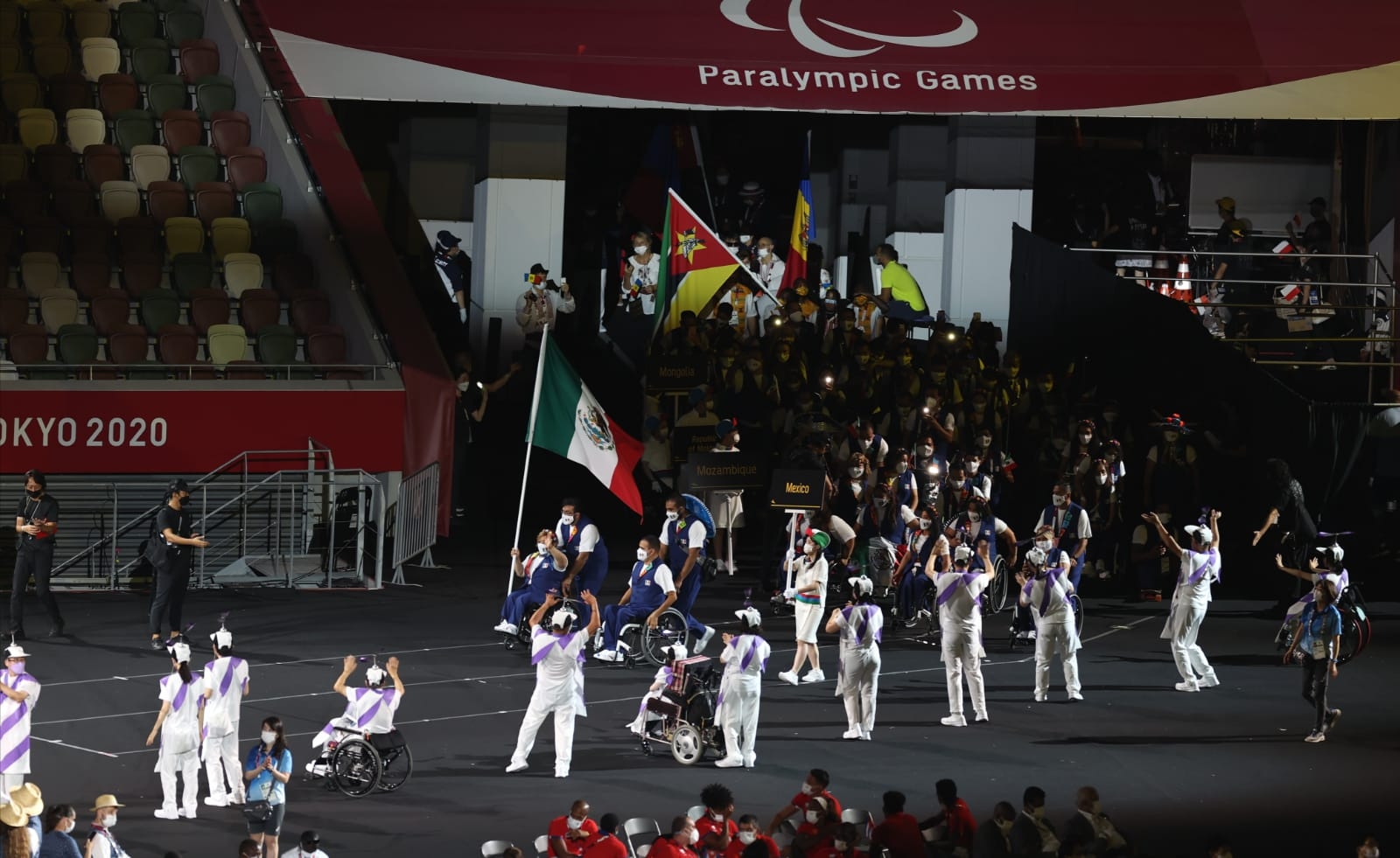 Se inauguraron los Juegos Paralímpicos Tokio 2020, con una delegación mexicana conformada por 60 atletas