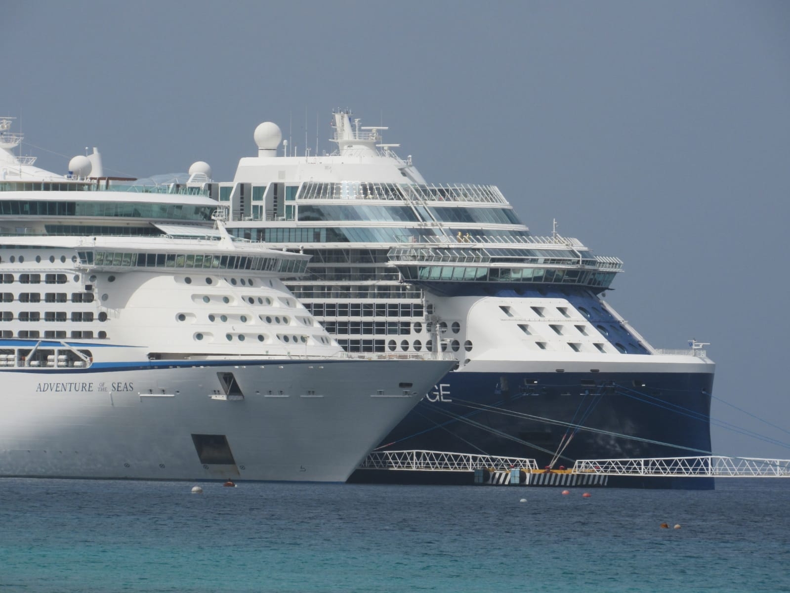 Estos cruceros están dentro de los ocho barcos que programaron su llegada a los puertos de Cozumel