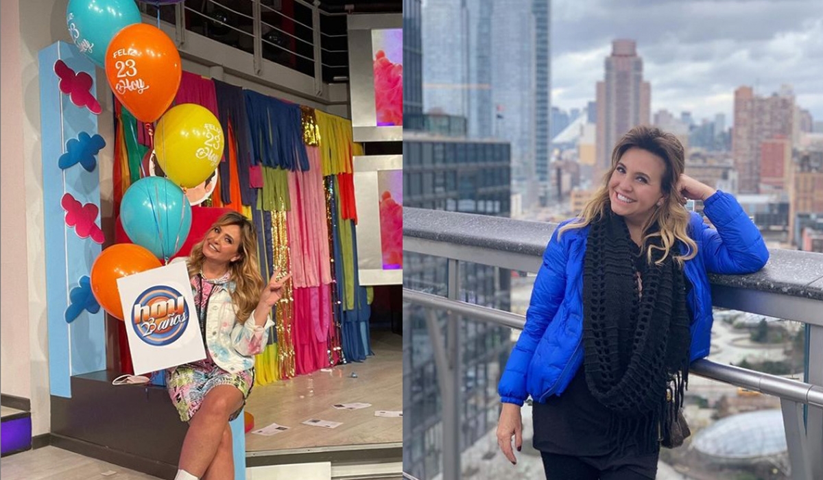 Andrea Rodríguez Doria lleva poco más de tres años al frente del programa HOY Andrea Rodríguez Doria lleva poco más de tres años al frente del programa HOY