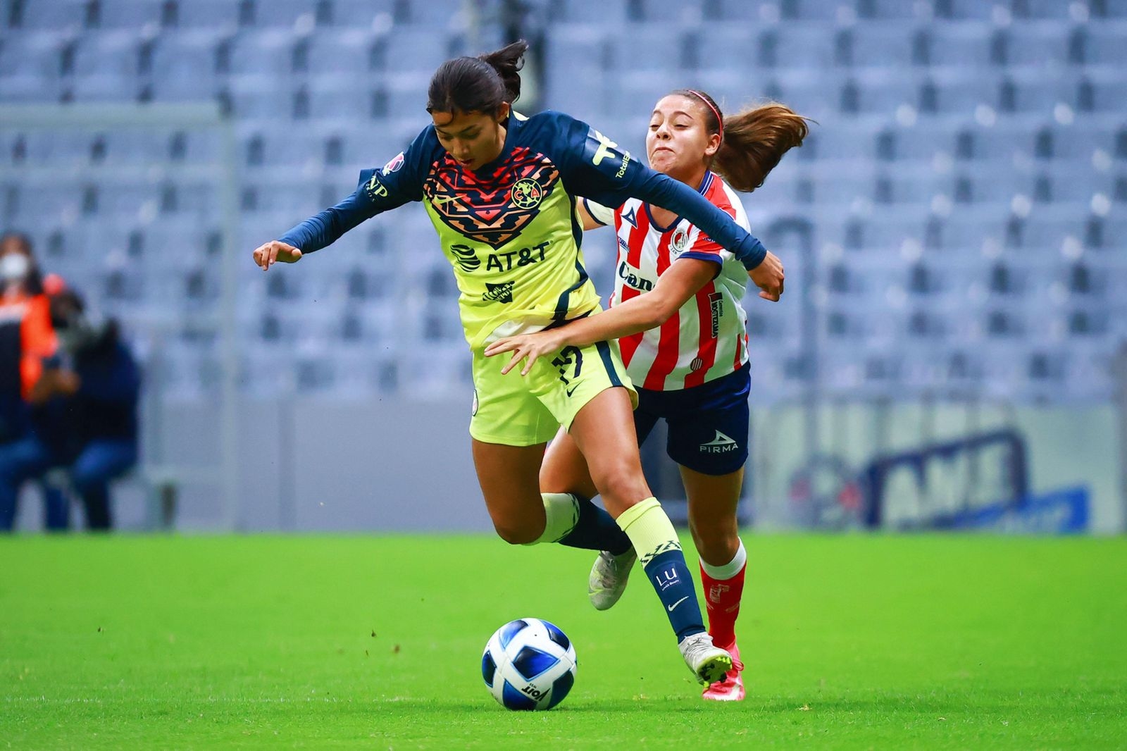 La cancunense Montserrat Saldivar, acumula dos partidos jugados en el Apertura 2021 de la Liga MX Femenil, los dos iniciando como titular