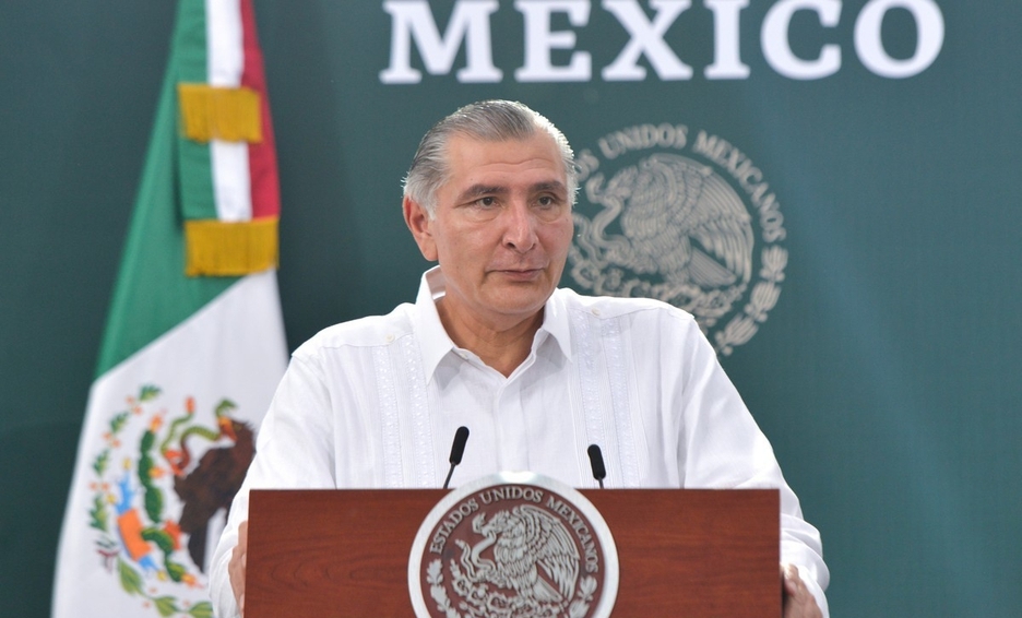 Adán Augusto indicó que AMLO está al pendiente del tema minero en Cananea, por lo que pidió que se escuchara las demandas de los trabajadores