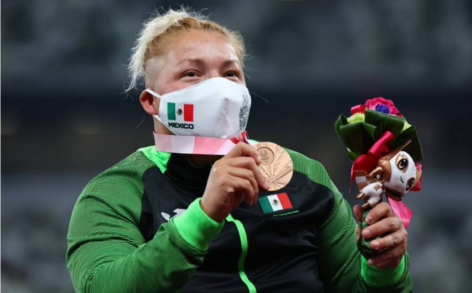 La sinaloense consiguió la segunda medalla para la delegación mexicana en los Juegos Paralímpicos de Tokio