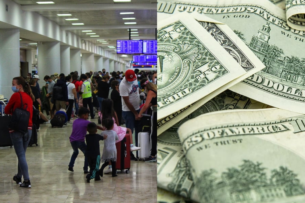 El dolar se cotizó por arriba de los 19 pesos mexicanos, según la casa de cambio del aeropuerto de Cancún El dolar se cotizó por arriba de los 19 pesos mexicanos, según la casa de cambio del aeropuerto de Cancún