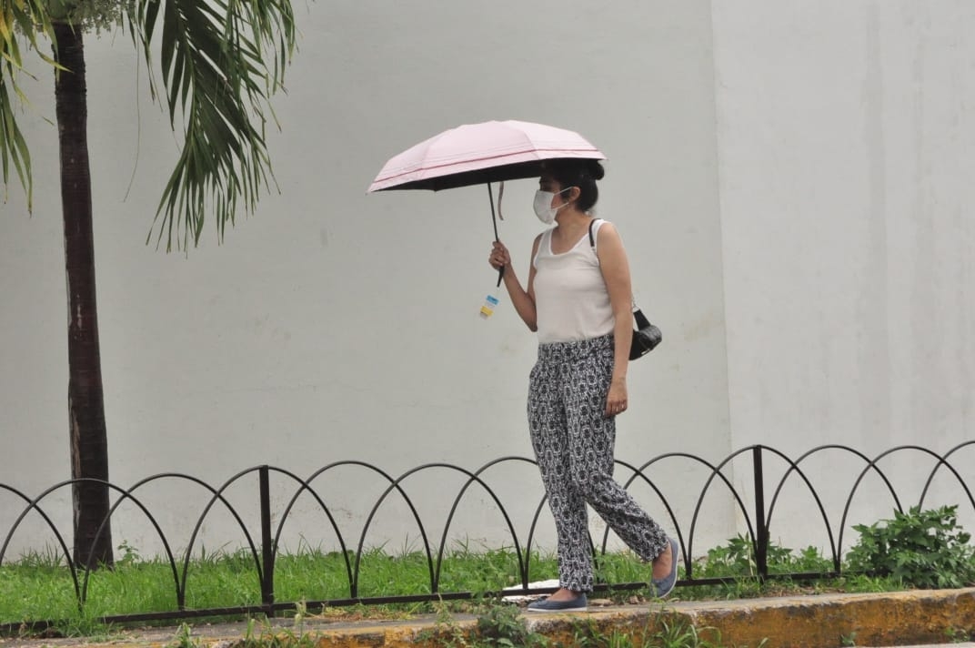 El Sistema Meteorológico Nacional indicó que se espera cielo medio nublado la mayor parte del día con lluvias y chubascos