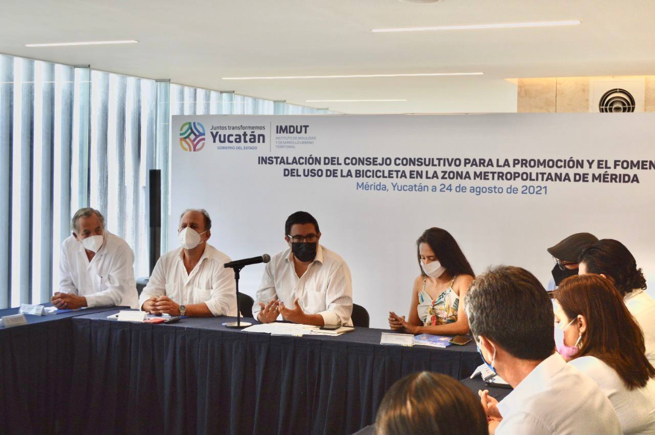 El consejo presentó un plan para aumentar el uso de este vehículo de manera segura en Mérida El consejo presentó un plan para aumentar el uso de este vehículo de manera segura en Mérida