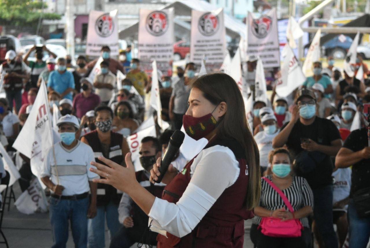 La ahora diputada federal se desenvolvió políticamente en la Zona Norte de Quintana Roo que en el sur de la entidad