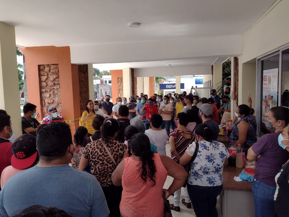 Empleados denuncian al Ayuntamiento de Carrillo Puerto ante Conciliación y Arbitraje