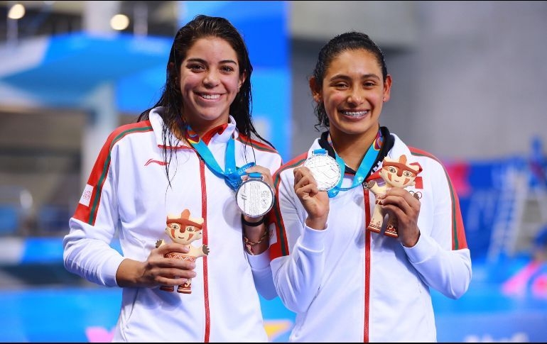 Las mexicanas vienen de ganar la medalla de bronce en clavados sincronizados Las mexicanas vienen de ganar la medalla de bronce en clavados sincronizados
