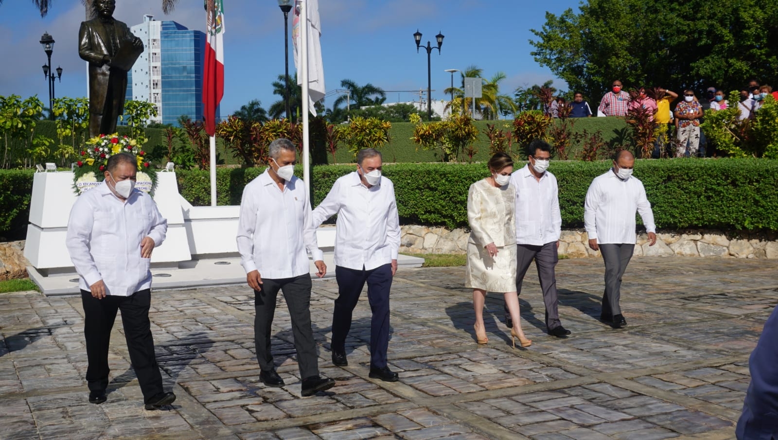 El mandatario encabezó el evento de la emancipación de estado de Campeche El mandatario encabezó el evento de la emancipación de estado de Campeche