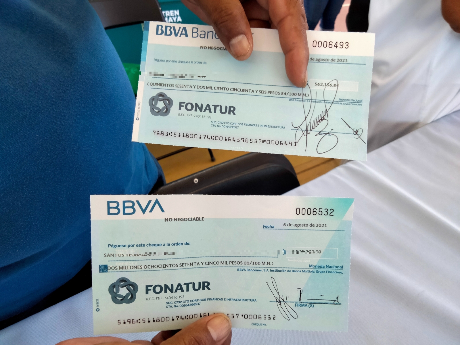 Cada ejidatario cobrará 5 mil pesos en efectivo por el paso del Tren Maya por su ejido Cada ejidatario cobrará 5 mil pesos en efectivo por el paso del Tren Maya por su ejido