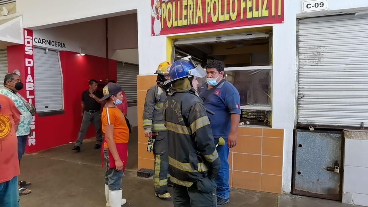 No hubo personas lesionadas por el fuego