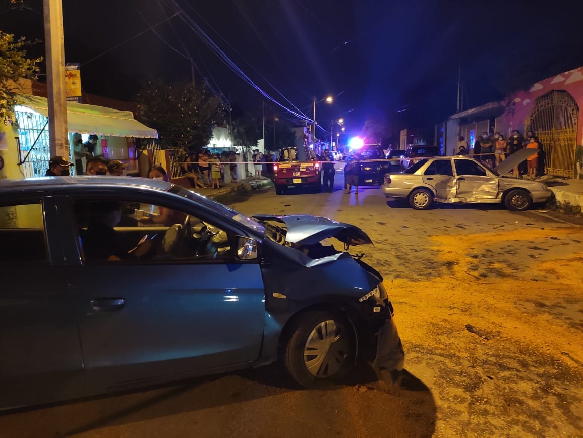 El responsable del accidente no se bajó del vehículo