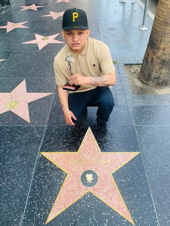 El yucateco, Dino Chan espera recibir una estrella real en el paseo de la Fama de Hollywood algún día El yucateco, Dino Chan espera recibir una estrella real en el paseo de la Fama de Hollywood algún día