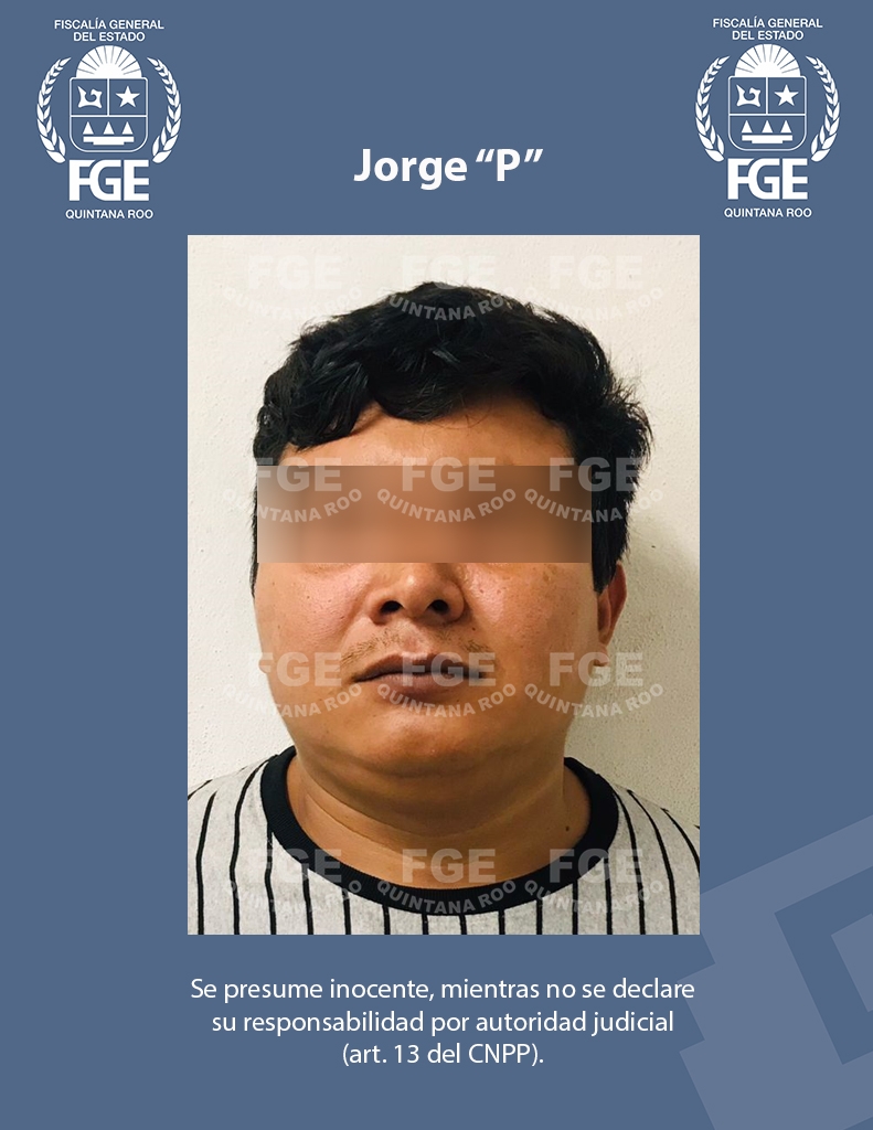 Detienen en Yucatán a Jorge 'P' por homicidio de dos personas en Tulum