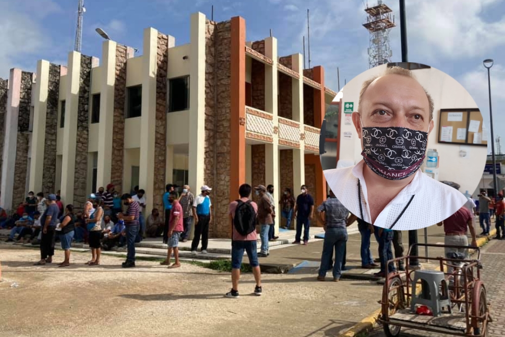 El Alcalde de Carrillo Puerto dijo que se mantiene en comunicación con los manifestantes que exigen sus pagos atrasados El Alcalde de Carrillo Puerto dijo que se mantiene en comunicación con los manifestantes que exigen sus pagos atrasados