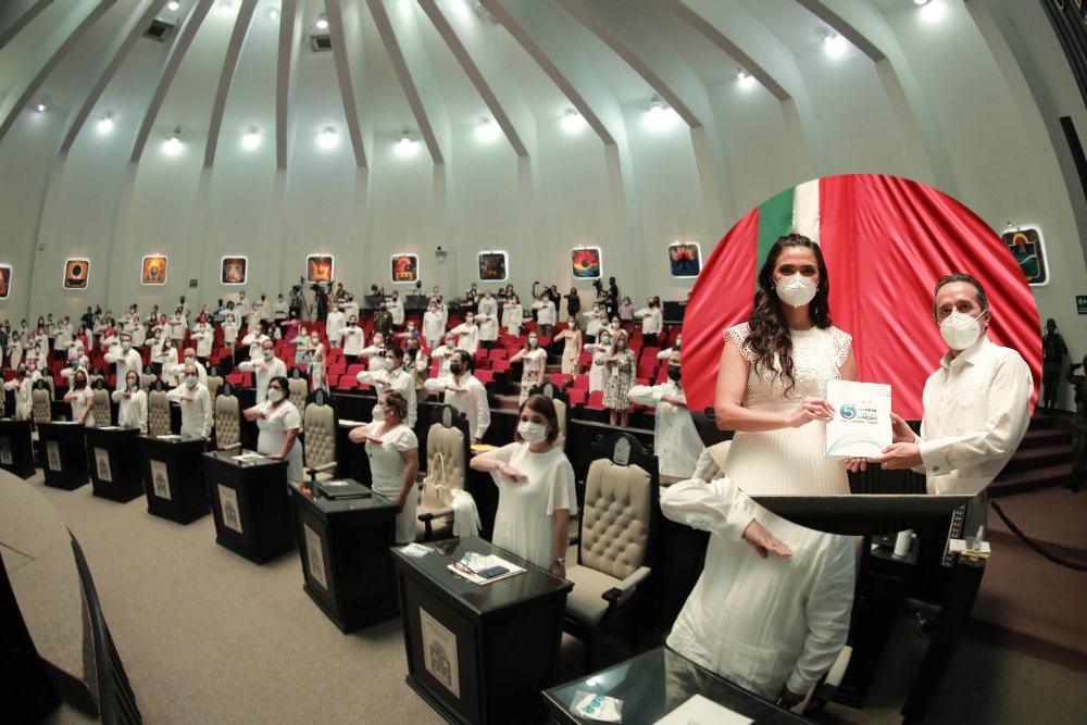 Los diputados del Congreso de Quintana Roo se comprometieron a revisar el informe de Carlos Joaquín