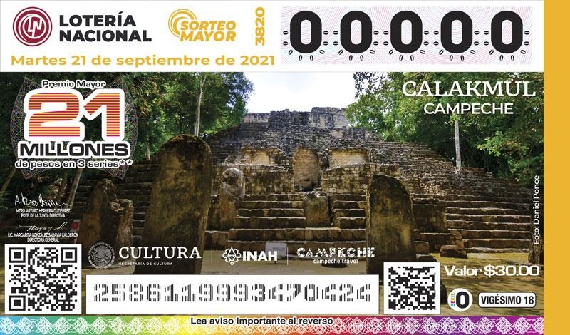 El sorteo se realizará el martes 21 de septiembre a las 20:00 horas en vivo por medio de la plataforma de YouTube El sorteo se realizará el martes 21 de septiembre a las 20:00 horas en vivo por medio de la plataforma de YouTube