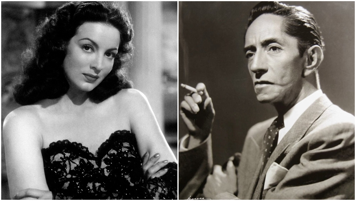 María Félix y Agustín Lara sostuvieron una tormentosa relación, y pese a que no se tienen actos del matrimonio o del divorcio, estuvieron casados de 1945 a 1948. Foto: Especial