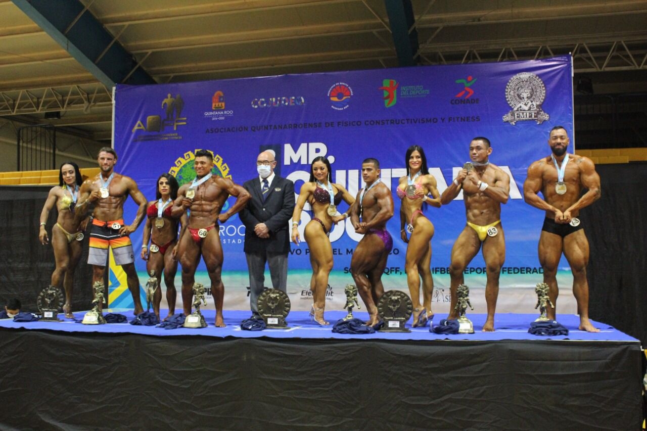 La undécima edición del “Mr. Quintana Roo” de Fisicoconstructivismo y Fitness