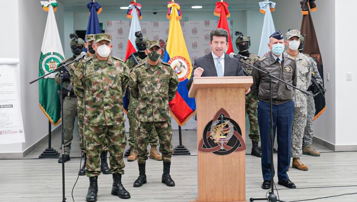 Autoridades colombianas informaron que siete presuntos integrantes del Clan del Golfo, principal brazo armado del narcotráfico en Colombia, murieron en un enfrentamiento con militares en el departamento de Antioquia Autoridades colombianas informaron que siete presuntos integrantes del Clan del Golfo, principal brazo armado del narcotráfico en Colombia, murieron en un enfrentamiento con militares en el departamento de Antioquia