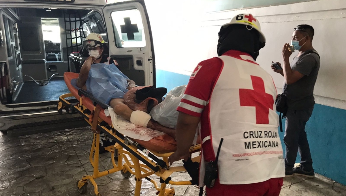 Aproximadamente a las 14:45 de este jueves, el 911 recibió el reporte de detonaciones de arma de fuego en las inmediaciones de la Supermanzana 325. Foto: Por Esto! Aproximadamente a las 14:45 de este jueves, el 911 recibió el reporte de detonaciones de arma de fuego en las inmediaciones de la Supermanzana 325. Foto: Por Esto!