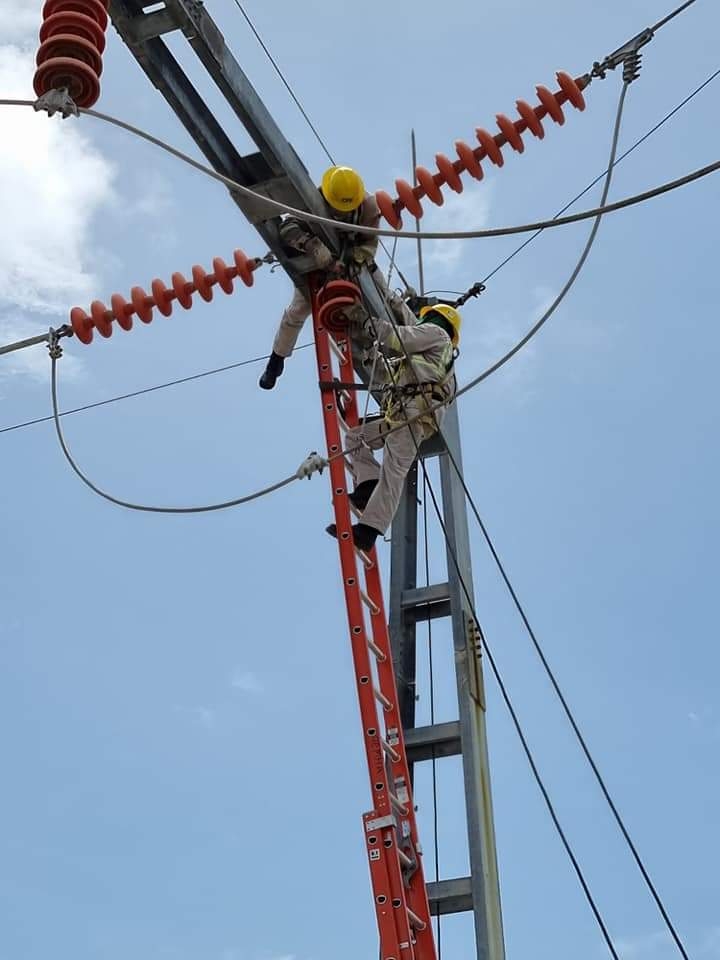 Los trabajos fueron anunciados por la Comisión Federal de Electricidad y  continuarán durante el próximo fin de semana
