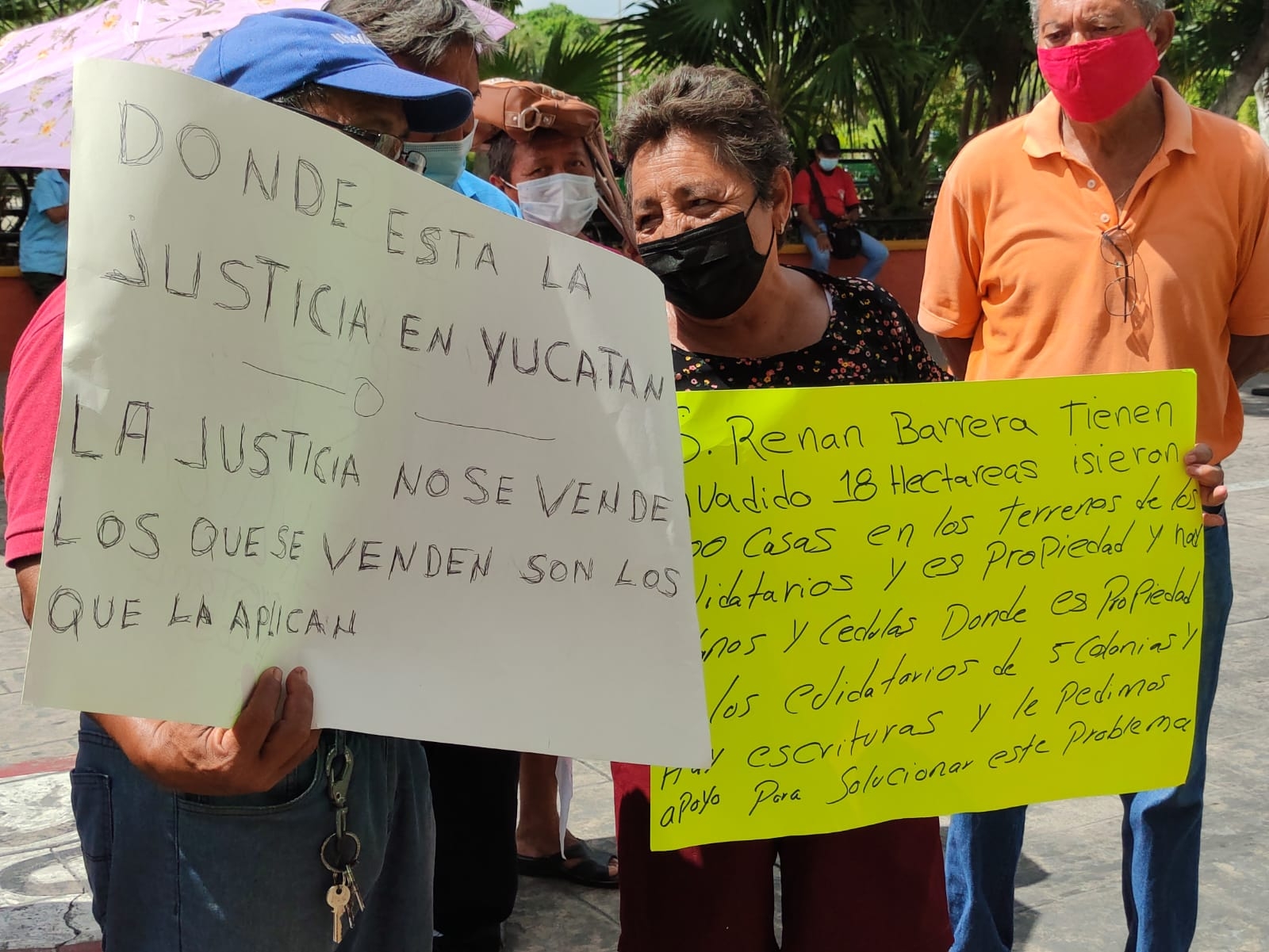 Las tierras que pelean los ejidatarios tienen un valor de 80 millones de pesos