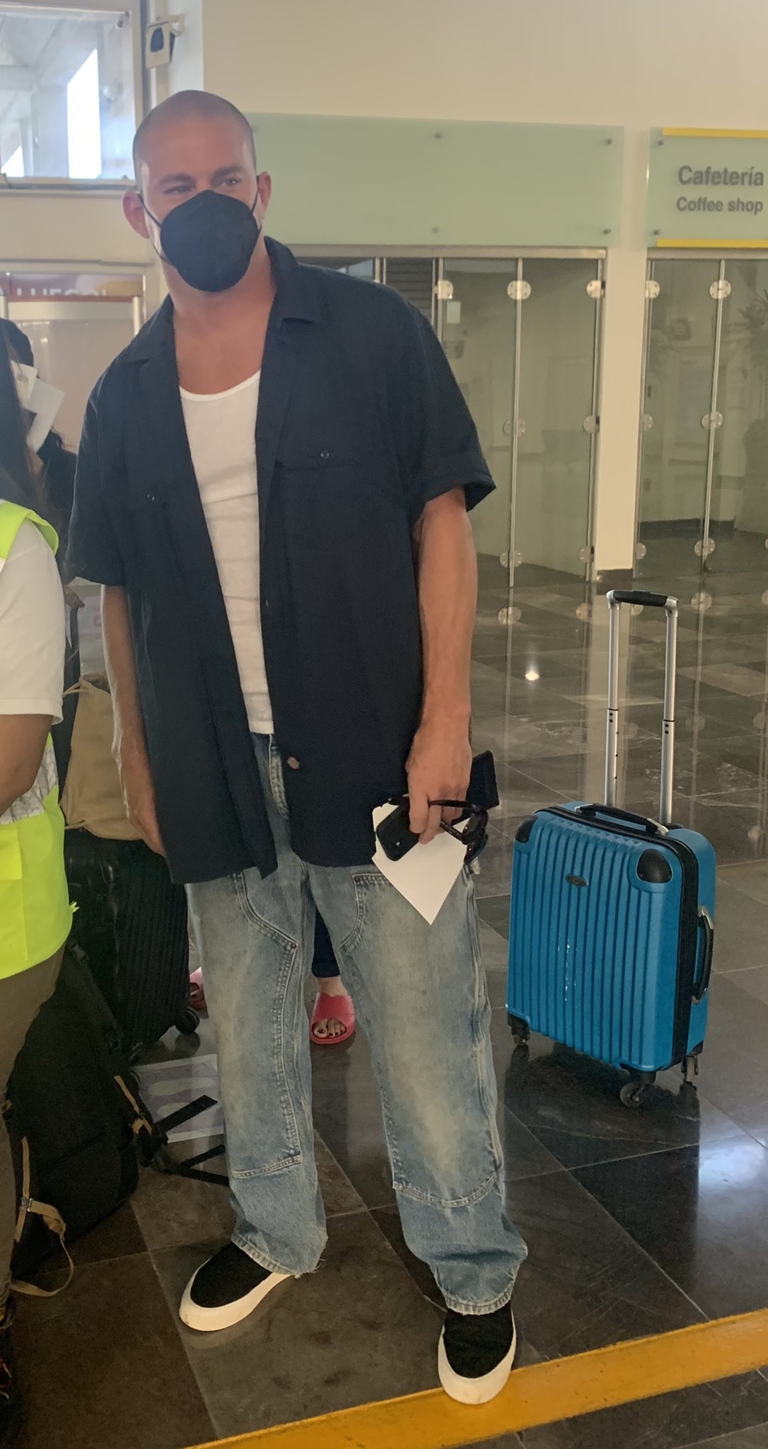 El actor no ha dado información sobre su viaje en redes sociales