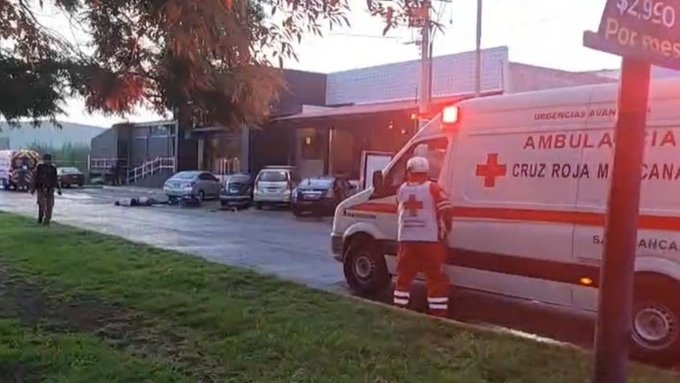 Comensales de los restaurantes cercanos grabaron los hechos