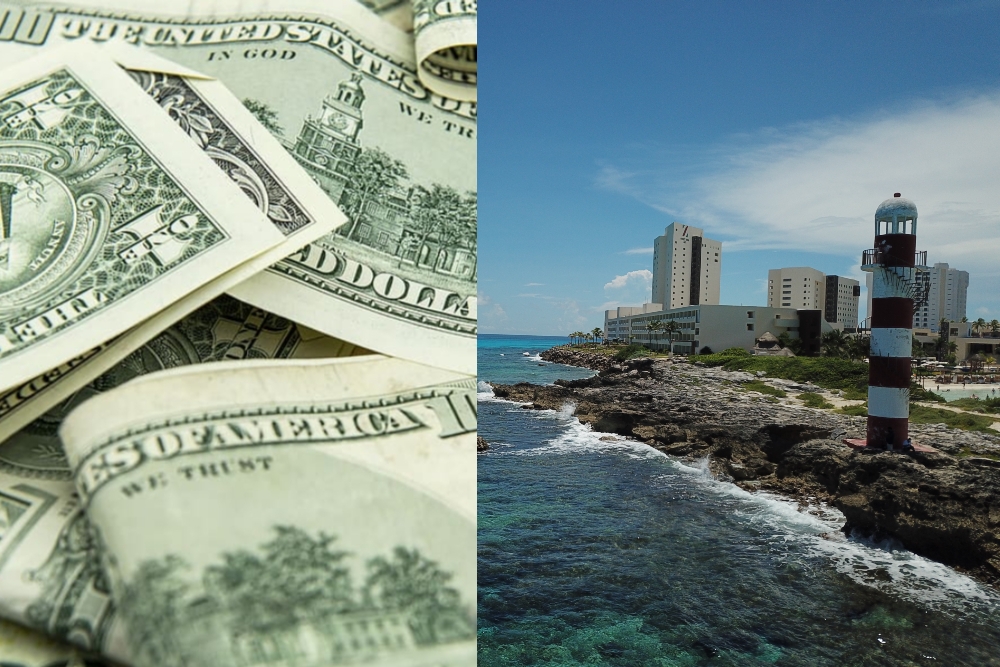 El dólar se cotizó levemente por arriba de los 20 pesos mexicanos, según la casa de cambio dentro del Aeropuerto Internacional de Cancún
