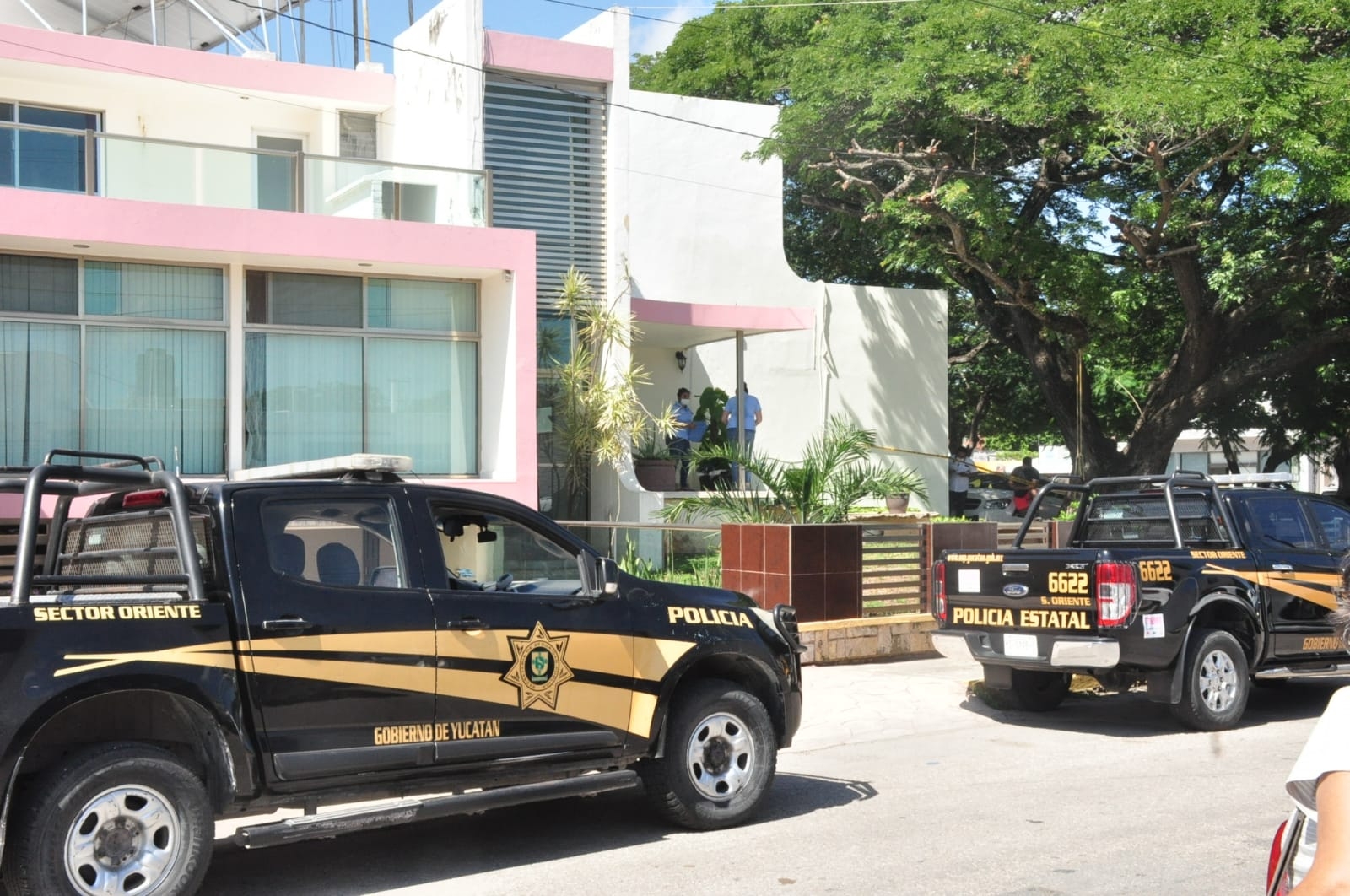 Al lugar arribaron elementos de la policía estatal para verificar y acordonar el área