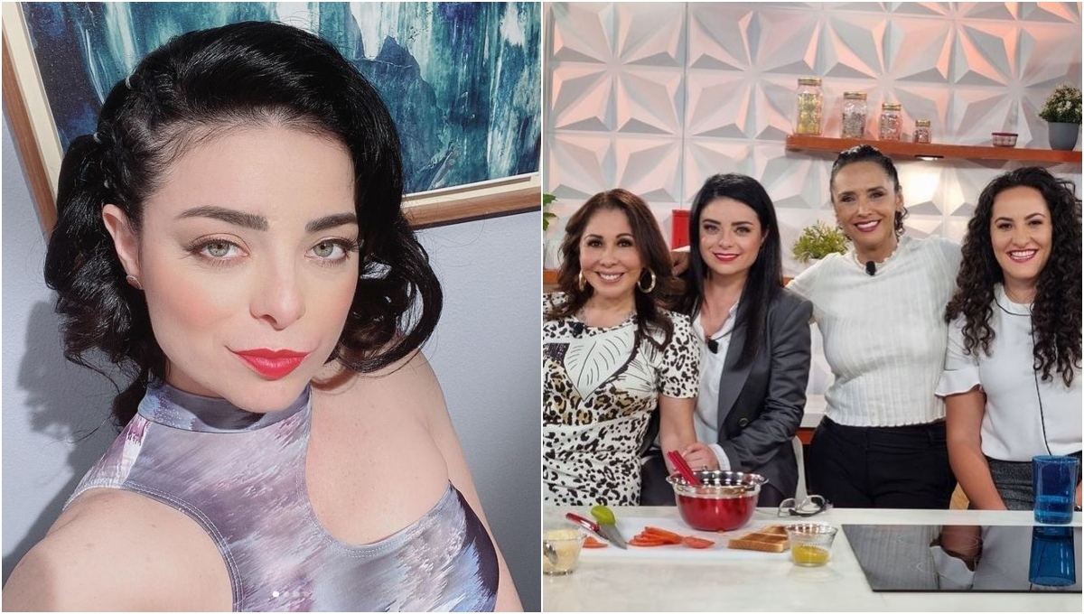 Durante el programa 'Mamá Dice, Violeta Isfel rompió en llanto al confesar que ni si quiera se reconoce al verse al espejo. Foto: Instagram @violetaisfel