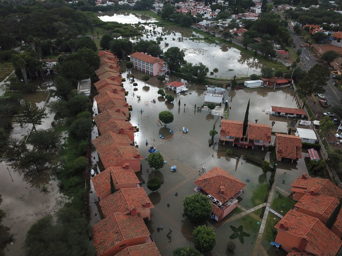 Tequisquiapan ha sido afectado por severas inundaciones en los últimos días
